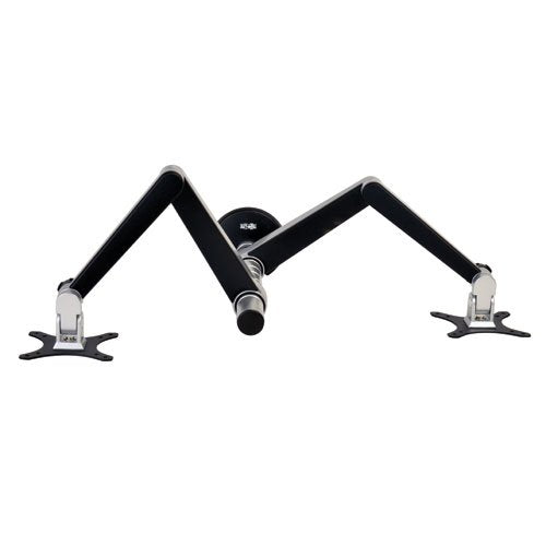 TRIPP LITE DDR1327DCS Dual Display LCD Desk Mount Arm Swivel Tilt for 13-27 Inches Flat Panel