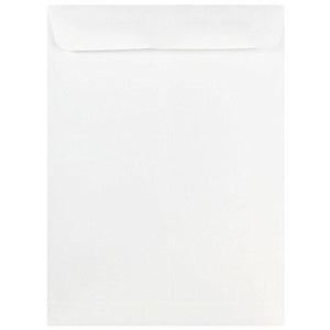 JAM PAPER 9 x 12 Open End Catalog Commercial Envelopes - White - Bulk 1000/Carton