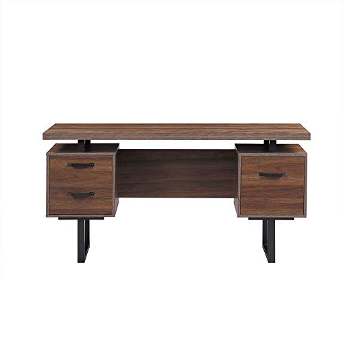 HOVEYY Home Office Computer Desk, Laptop Desk with Drawer Study Writing Table for Home Office Table Workstation Desk with Storage Shelves for Home Office