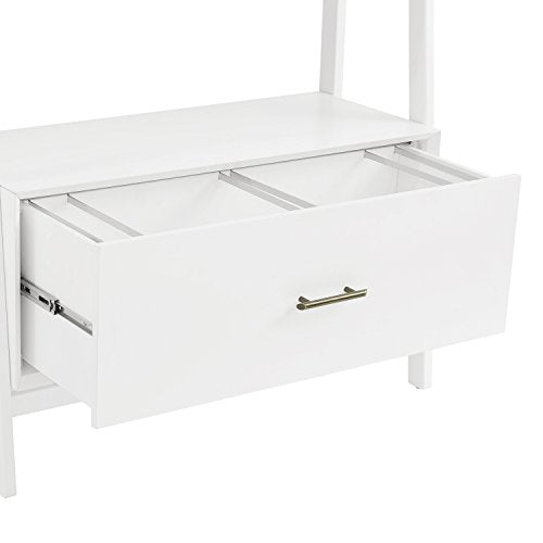 Crosley Furniture Landon Large Etagere Bookcase - White