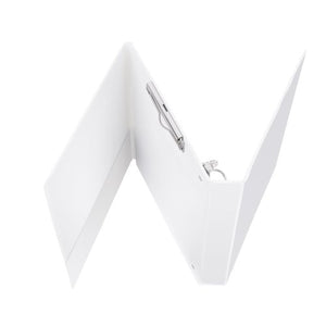 Avery Portfolio Binder with Clipboard, 1 Inch EZ-Turn Ring, White (63000)