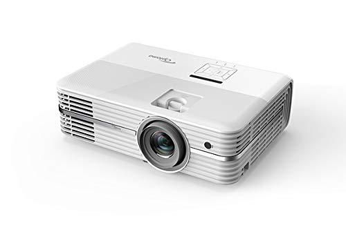 Optoma UHD52ALV True 4K UHD Smart Projector | Super Bright 3500 Lumens | HDR10 + HLG Support | Works with Alexa and Google Assistant | Voice Command | Support IFTTT, Black