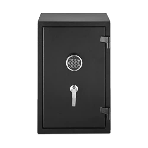 Amazon Basics Fire Resistant Security Safe with Programmable Electronic Keypad - 2.1 Cubic Feet, 16.93 x 25.98 x 13.8 inches