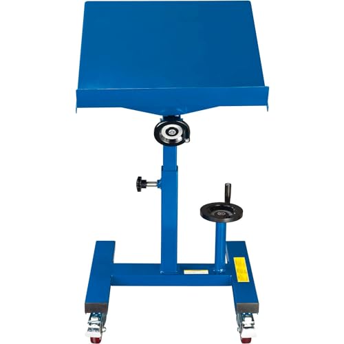 Global Industrial Tilting Work Table 24 x 24 with Mechanical Crank, 300 Lb. Capacity