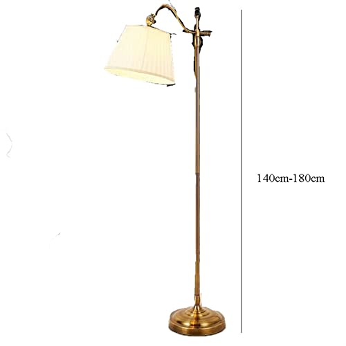 EESHHA Modern Rustic LED Floor Lamp - Industrial Style Vertical Light