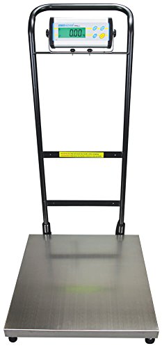Adam Equipment CPWplus 75W Wheeled Floor Scale, 165lb/75kg Capacity, 0.05lb/20g Readability