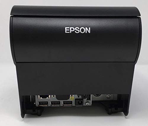 Epson C31CA85791 TM-T88V-I Omnilink Thermal Receipt Printer, TM-I Interface, Serial, with Power Supply, Black