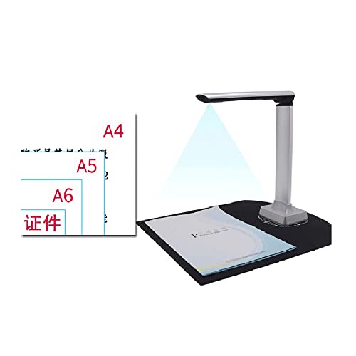 Portable High-Speed Document Photo Book ID Card Scanner