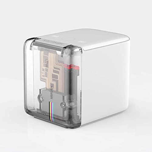 Handheld Full Color Printer, Mini Portable Wireless WiFi Printer for All Materials, Smallest Mobile Color Printer with Detachable Ink