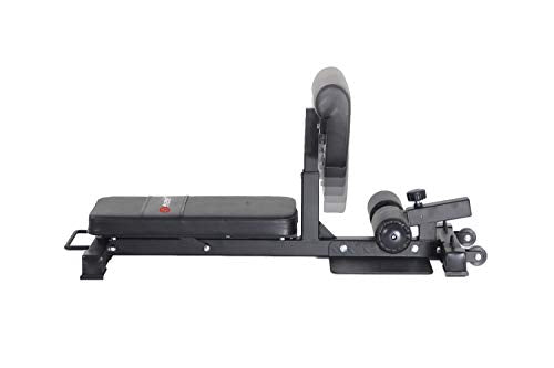 ALTAS Strength 6005B Sissy Squat Black Adjustable Squat Machine Light Commercial Equipment Ab Strength Training Home Gym Workout