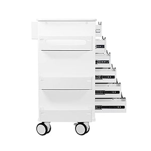 TrippNT Core 6D Cart with White Drawers