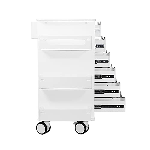 TrippNT Core 6D Cart with White Drawers