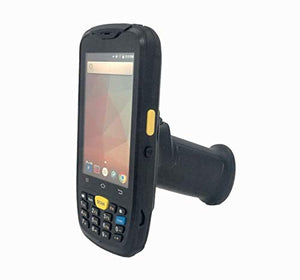 Android Scanner Handheld Pistol Grip, 2D/1D Barcode Reader, Numeric Keypad, Trigger Handle, WiFi, 4G, GPS, Wireless Android Barcode Scanner 2D/1D for Warehouse Inventory (Renewed)