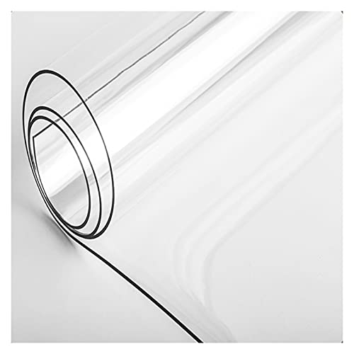 KUAIE Transparent Office Chair Mat for Carpet - Waterproof Scratch Resistant PVC Plastic Mat, 42 Sizes
