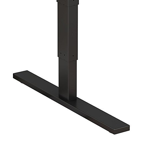 Move 80 Series 72W Height Adjustable Standing Desk in Hansen Cherry with Black Base
