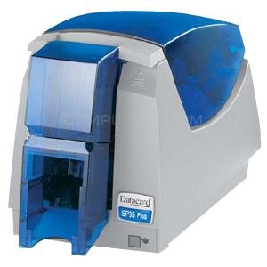 Datacard SP35 Plus B/W Monochrome Plastic Card Printer 100 Cards 300dpi USB 573305-003