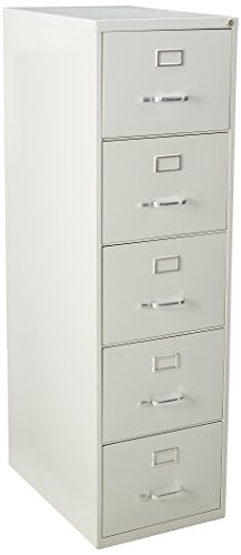 Lorell LLR48502 Commercial Grade Vertical File Cabinet, Light Gray