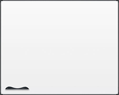 Best-Rite Ultra Trim Porcelain Markerboard, Black Trim, 4 x 5 Feet (2028F-25)