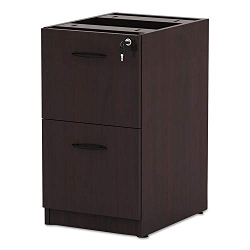 Alera VA542822MY Alera Valencia F/F Drawer Full Pedestal, 15 5/8w x 20 1/2d x 28 1/2h, Mahogany