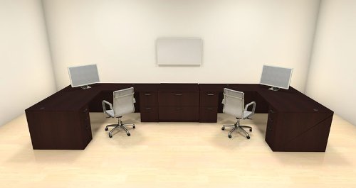 UTM Furniture Modern Executive Office Workstation Desk Set