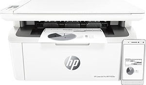 HP LaserJet Pro MFP M29w Wireless All-in-One Monochrome Laser Printer, Print & Scan & Copy, Mobile Printing, 19ppm, LCD Control Panel, Auto On/Off, Works with Alexa (Y5S53A), Bundle with Printer Cable