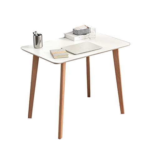 Computer Desk, Simple and Modern Wood Home Office Desk, Workstation for Office/Study/Bedroom, Easy to Assemble, Length: 31.5"/35.4"/39.4", 3 Colour (Color : C, Size : 80x50x75cm)