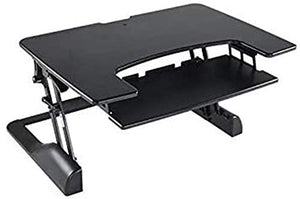 WYKDL Ergonomic Standing Desk Converter - Adjustable Lifting Board & Workstation