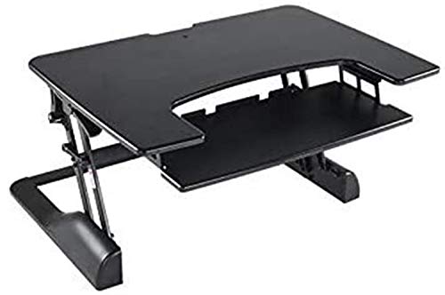 WYKDL Ergonomic Standing Desk Converter - Black