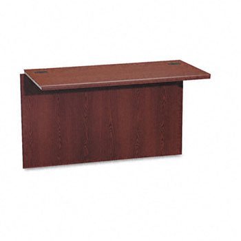 HON Waterfall Edge Series Bridge, 47X24, Mahogany (Pack of 2)