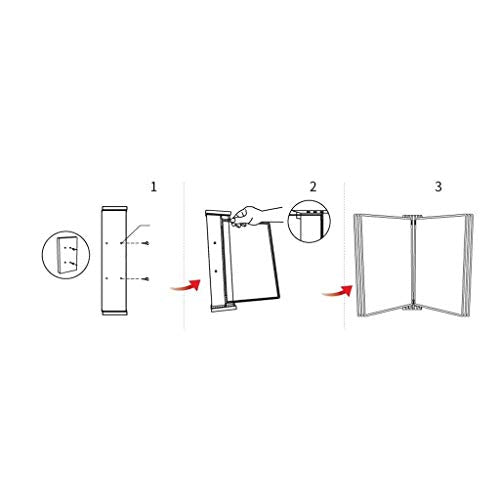 Quick Reference Display Rack, Blue, 18x13x3IN