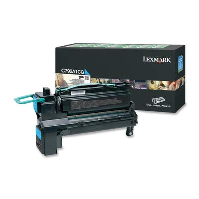 C792A1CG Toner, 6,000 Page-Yield, Cyan