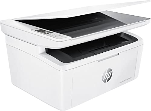 HP LaserJet Pro MFP M29w Wireless All-in-One Monochrome Laser Printer, Print & Scan & Copy, Mobile Printing, 19ppm, LCD Control Panel, Auto On/Off, Works with Alexa (Y5S53A), Bundle with Printer Cable