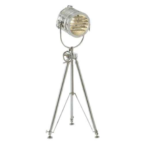 Urban Designs Imported 78" Aluminum Sealight Adjustable Tripod Floor Lamp - Silver