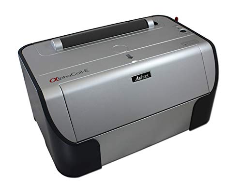 Akiles AlphaCoil-E Electric Coil Binding System, Punches 20 Sheets Per Punch, All Electric Operation, Includes Foot Pedal Switch, Fully Disengageable Pins, Free Crimper & Crimper Holder
