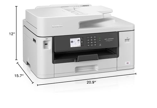 Brother MFC-J5340DW Color Inkjet All-in-One Printer | 11”x17 (Ledger) Printing