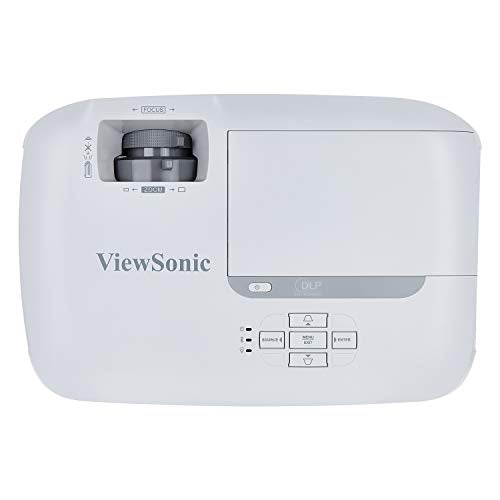 ViewSonic PA502S 3500 Lumens High Brightness SVGA Projector for Home and Office with HDMI and Optical Zoom