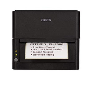 Citizen CL-E300 Label Printer, High Speed Direct Thermal Shipping Barcode Printer