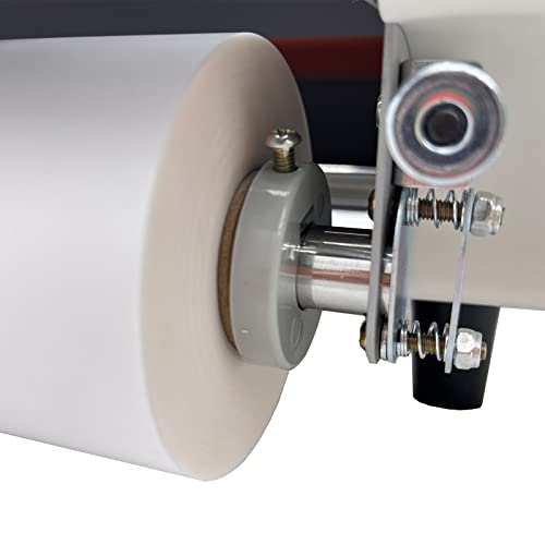 TECHTONGDA Hot Cold Roll Laminator, Digital Control Thermal Laminating Machine - 110V, Single/Dual Sides Lamination - A3+/12.9" 120141