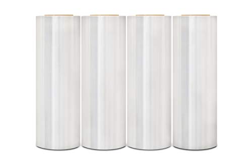 Hand Stretch Wrap Film 15" x 1500' x 47 Gauge 40 Rolls (10 Cases)