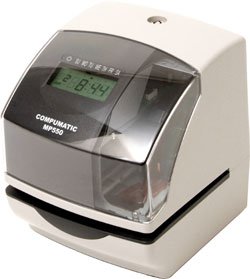 COMPUMATIC MP550 Electronic Time and Date Stamp, Durable Heavy Duty Construction
