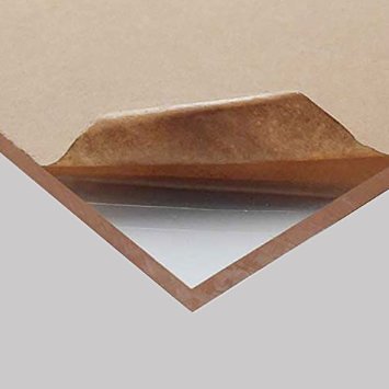 SourceOne 1 Sheet - 1/2" Clear Acrylic Plexiglass Sheet HEAVY DUTY (24" X 48")