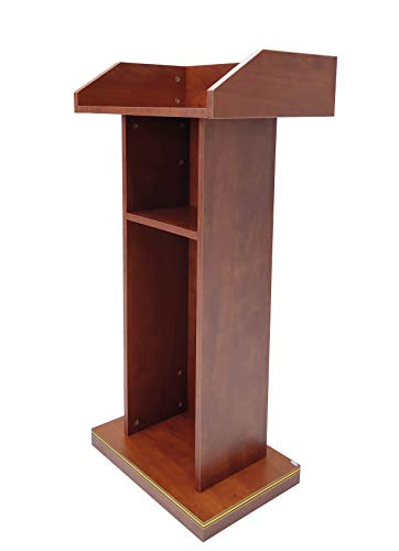 FixtureDisplays Deluxe Wood Podium