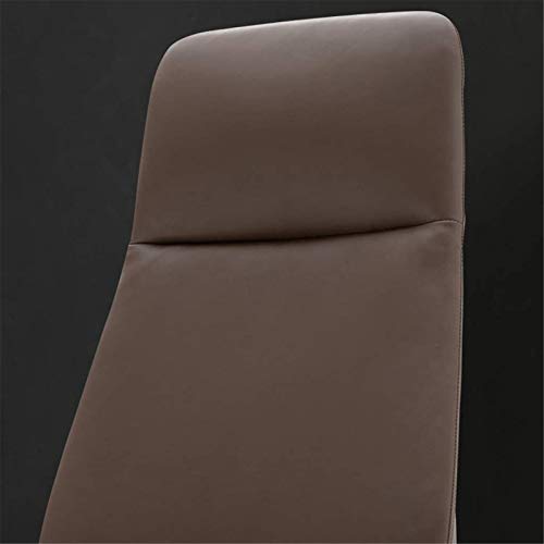 Modern Leather Executive Office Chair - Reclining (PU Leather-Gray)
