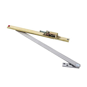 Glynn Johnson 100 Series Heavy Duty Concealed Overhead Stop - Size 4, Stainless Steel Finish