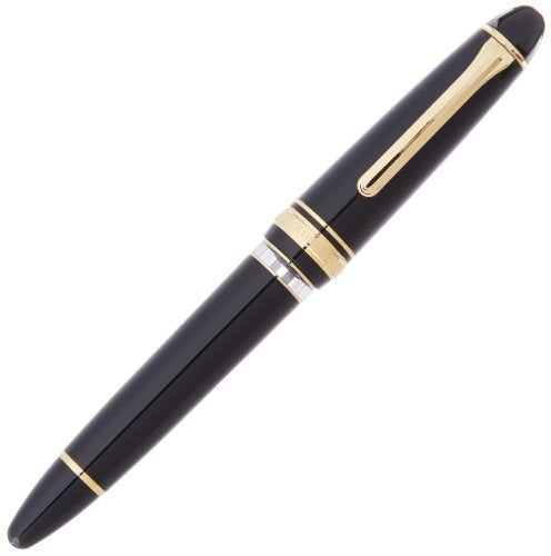 Sailor 1911 Realo Black GT 21K Gold Fine Point Fountain Pen - 11-3924-220