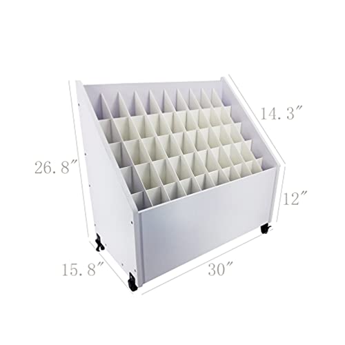 FixtureDisplays® 50 compartments File organizer15127 15127