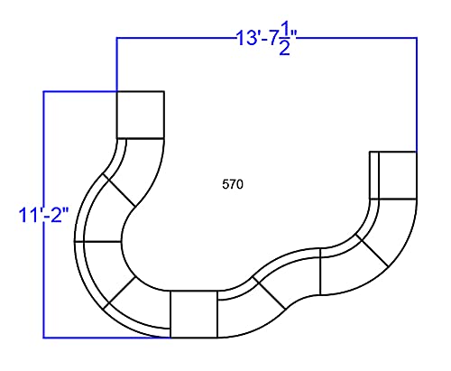 BizChair White LeatherSoft Reception Configuration, 11 Pieces