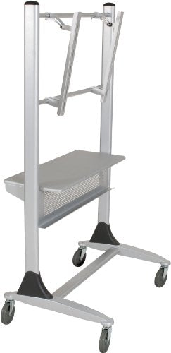 Balt Platinum LCD Cart with Casters, 35-Inch by 25-1/2-Inch by 67-Inch, Silver