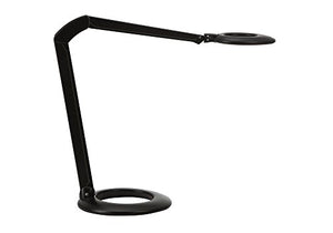Ovelo Task Light with 28" Arm and Base Dimensions: 9"W x 12.5"D x 16.5"H Weight: 9 lbs Black