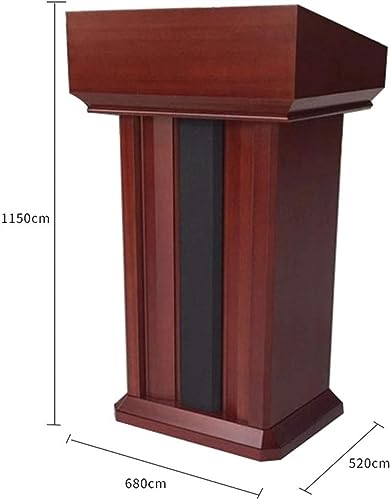 SMuCkS Solid Wood Lectern Podium for Church, Schools, and Hotels